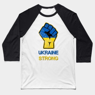 Ukraine Strong Baseball T-Shirt